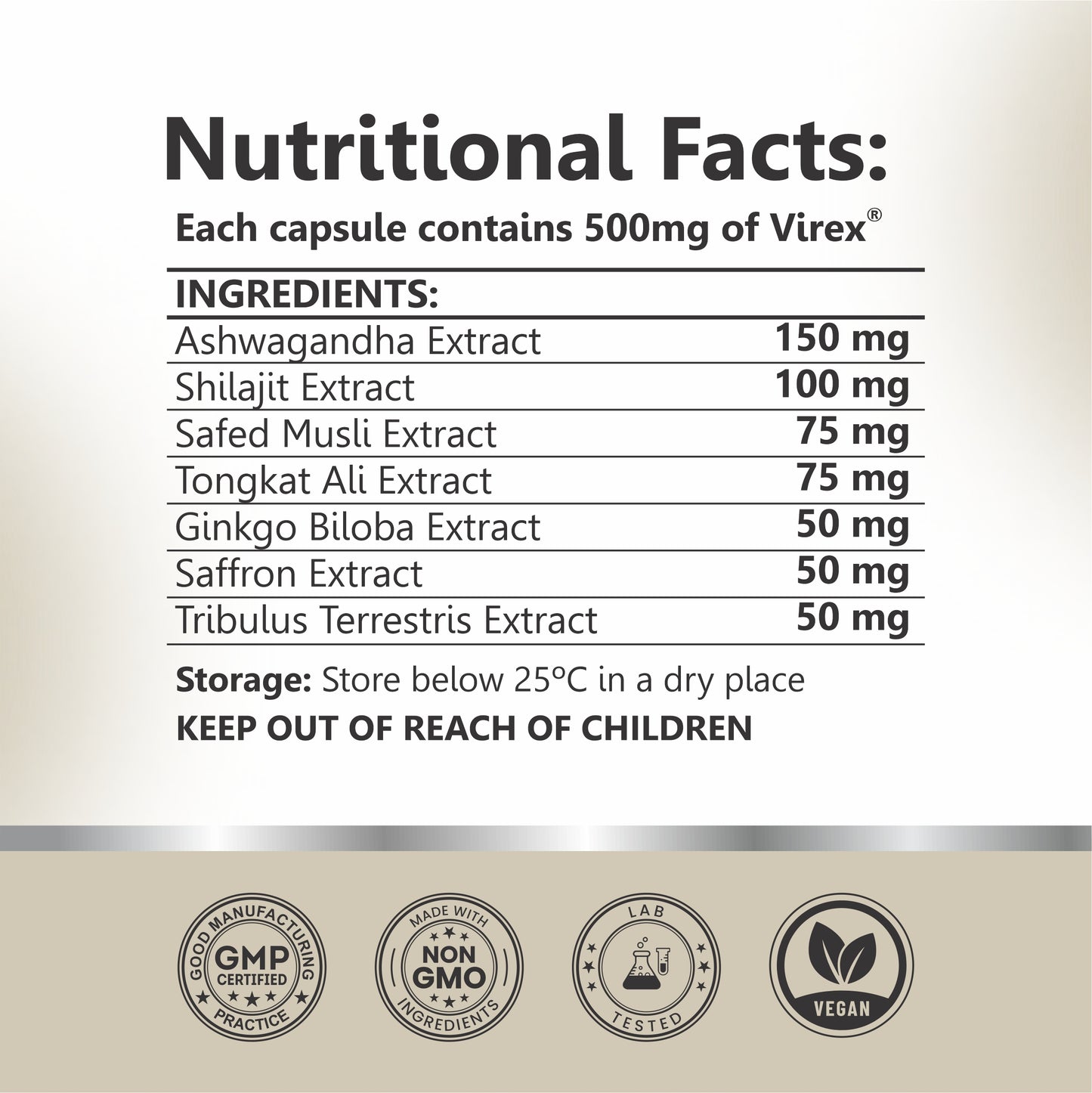 Virex Sexual Performance Enhancer ( 5 Pack )